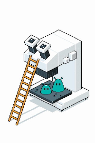 illustration of a microscope